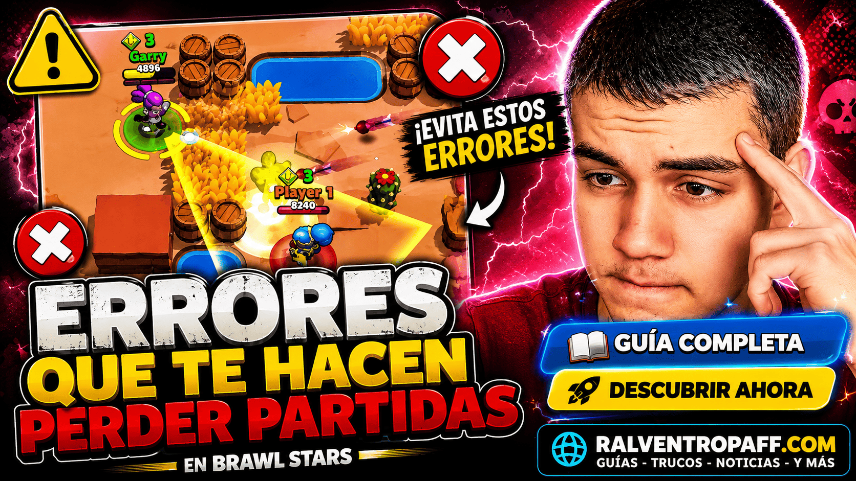 Errores que te hacen perder partidas en Brawl Stars
