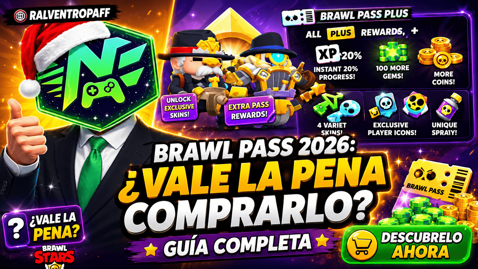 Brawl Pass 2026: ¿vale la pena comprarlo? Guía completa
