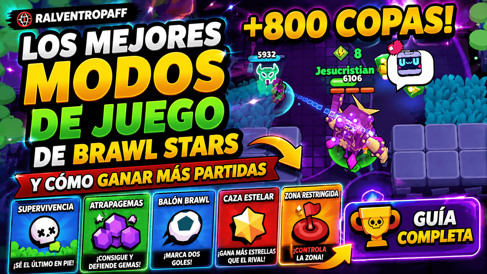 Los mejores modos de juego de Brawl Stars y cómo ganar más partidas