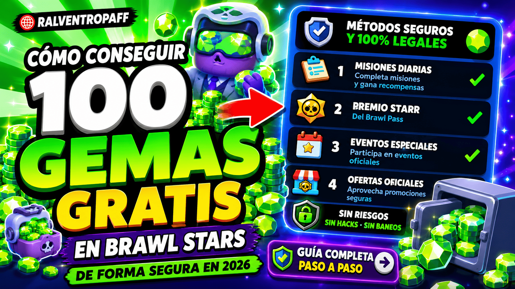 Cómo conseguir gemas gratis en Brawl Stars de forma segura en 2026