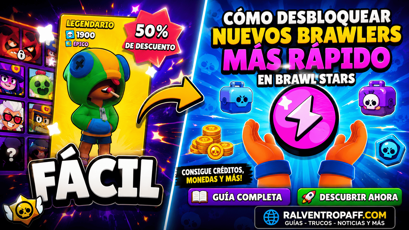Cómo desbloquear nuevos brawlers más rápido en Brawl Stars